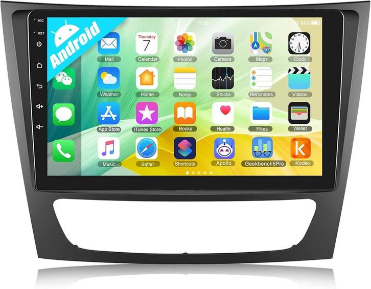 Carplay Scherm - Android & Apple - Touchscreen - Navigatiesy, Huis en Inrichting, Woonaccessoires | Overige, Verzenden