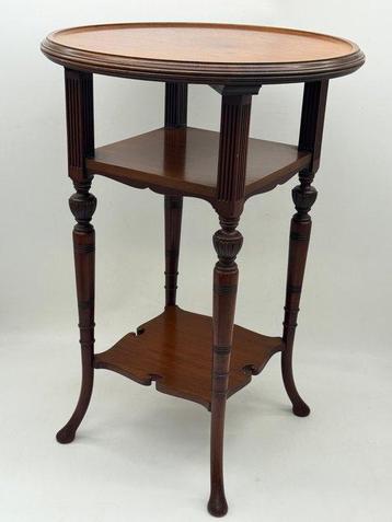 Table dappoint - 2 plateaux - Acajou - table dappoint