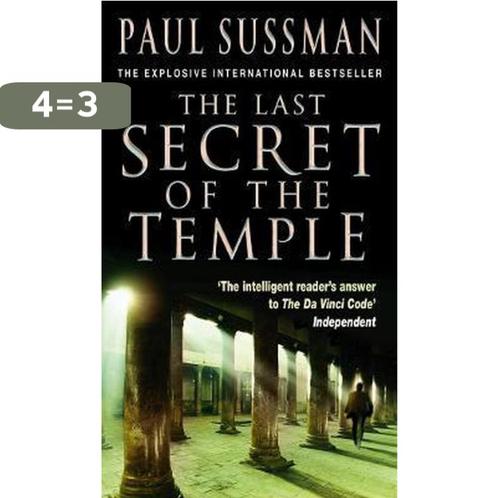 Last Secret Of The Temple 9780553814057 Paul Sussman, Boeken, Taal | Engels, Gelezen, Verzenden
