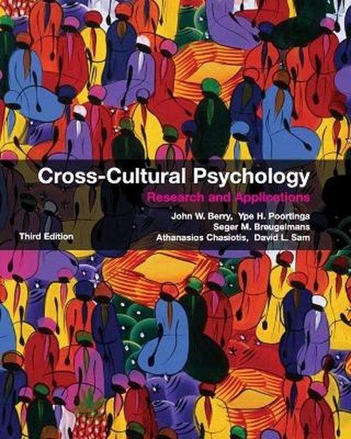 Cross-Cultural Psychology 9780521745208, Livres, Livres Autre, Envoi