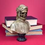 Figurine - Memento Mori – Alabaster Bust of Dante in Hell -