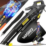 MASKO 3in1 Bladblazer - Bladzuiger 3000W - 45L opvangzak - A, Verzenden, Nieuw