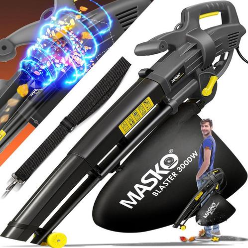 MASKO 3in1 Bladblazer - Bladzuiger 3000W - 45L opvangzak - A, Doe-het-zelf en Bouw, Gereedschap | Overige machines, Verzenden