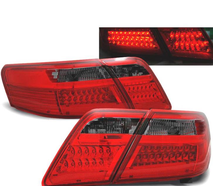 Feux Arrière Pour Toyota Camry 6 Xv40 06-09 Led Rouge Fumé, Auto-onderdelen, Verlichting, Verzenden