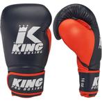 King Pro Boxing Bokshandschoenen KPB/BG Star 15 Navy Oranje, Sport en Fitness, Verzenden, Nieuw, Bokshandschoenen