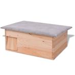vidaXL Egelhuis 45x33x22 cm hout, Dieren en Toebehoren, Verzenden, Nieuw