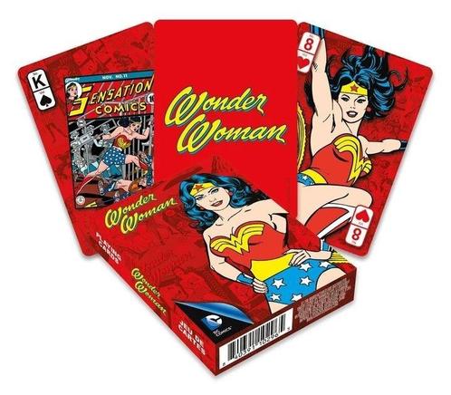 DC Comics Speelkaarten Retro Wonder Woman, Hobby en Vrije tijd, Gezelschapsspellen | Kaartspellen, Ophalen of Verzenden
