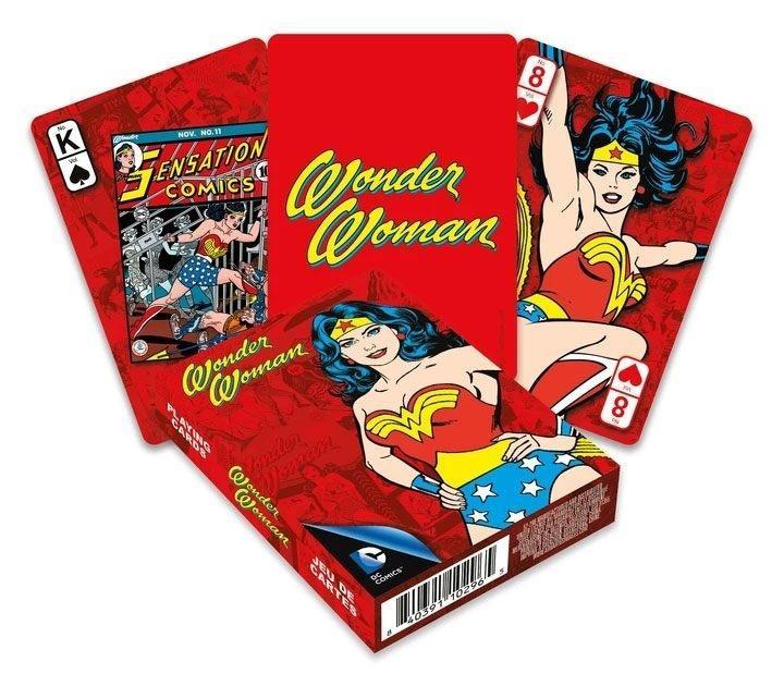 DC Comics Speelkaarten Retro Wonder Woman, Hobby en Vrije tijd, Gezelschapsspellen | Kaartspellen, Ophalen of Verzenden