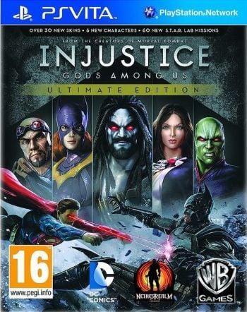Injustice Gods Among Us Ultimate Edition (Buitenlands Doo..., Games en Spelcomputers, Games | Sony PlayStation Vita, Zo goed als nieuw