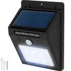 1 x LED Solar tuinverlichting wandlamp bewegingsdetector - z, Nieuw, Verzenden