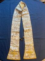 Antieke liturgische stola - 100 cm - Zijde, Katoen, fooi -