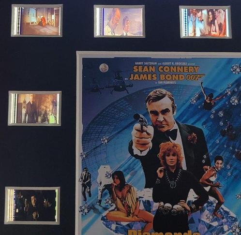 James Bond 007: Diamonds Are Forever - Framed Film Cell, Verzamelen, Film en Tv