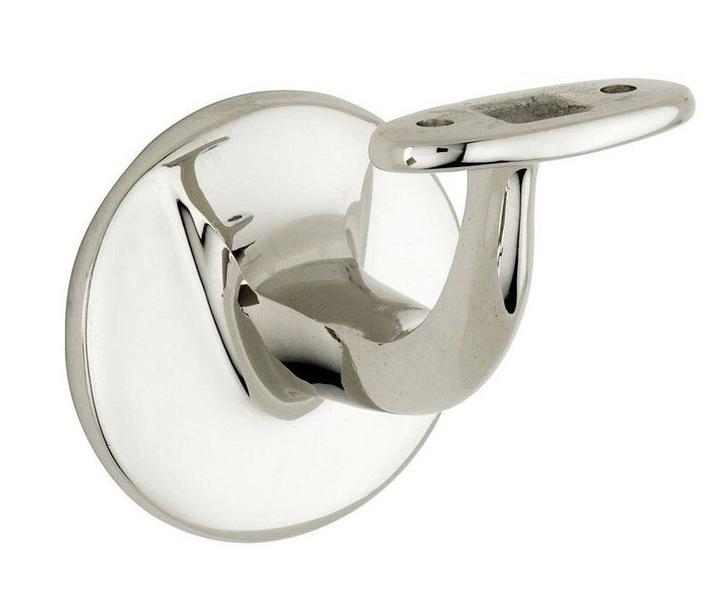 Leuninghouder Elegant vlak M8 glans nikkel, Doe-het-zelf en Bouw, Overige Doe-Het-Zelf en Bouw, Nieuw