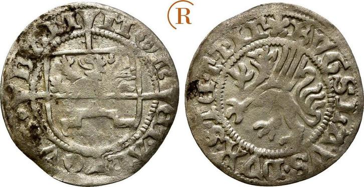 Schilling Damm mit Bvgslavs Dvx o J Pommern: Bogislaw X,..., Timbres & Monnaies, Monnaies | Europe | Monnaies non-euro, Envoi