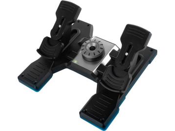 Logitech G Saitek Pro Flight Rudder Pedalen Zwart PC beschikbaar voor biedingen