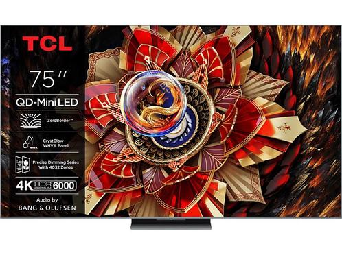 Tcl -   Qd-miniled Google Tv (2025) - Zwart, Audio, Tv en Foto, Televisies, 100 cm of meer, Nieuw, Overige merken, 100 cm of meer