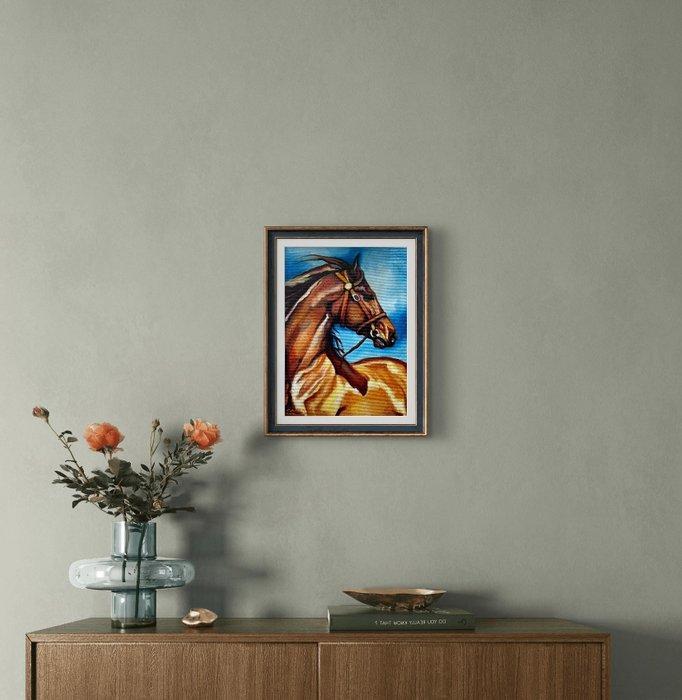 Leduar González - Impulso de Libertad, Antiek en Kunst, Kunst | Schilderijen | Modern