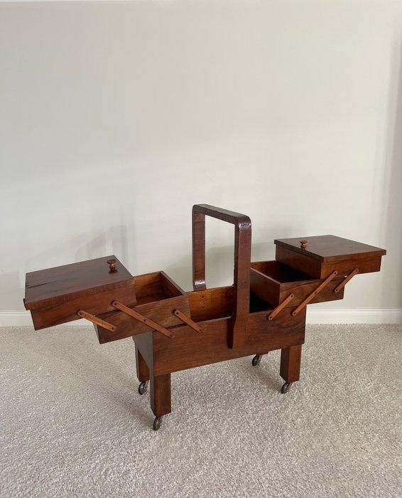 Boîte à couture - Bois, Antiek en Kunst, Kunst | Designobjecten