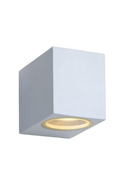 Lucide ZORA LED - wandlamp IP44 wit dimbaar GU10 3000K, Tuin en Terras, Buitenverlichting, Nieuw, Led, Netvoeding, Verzenden