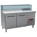 D-MR-PIZZA/R2 Table frigo pizzeria, 2 portes EN 600x400, 3, Verzenden, Nieuw in verpakking