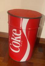Coca-Cola - Bidon/Sgabello émaillé Coca Cola - SANS ENCHÈRE, Antiek en Kunst