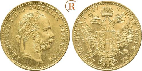 Dukat goud Wien 1887 Habsburg: Österreich: Franz Joseph I.., Timbres & Monnaies, Monnaies & Billets de banque | Accessoires, Envoi