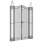 Poort-koopje! Smeedijzeren Poort -40%! Topdeal voor de Kl..., Met poort, Verzenden, Nieuw, Tuinhek