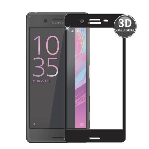 DrPhone Sony X Glas 4D Volledige Glazen Dekking Full, Télécoms, Téléphonie mobile | Housses, Coques & Façades | Marques Autre