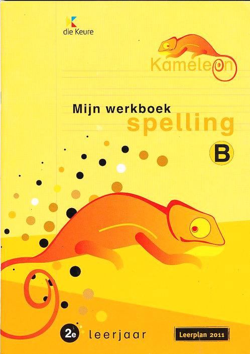 Kameleon Werkboek Spelling B 2e leerjaar, Livres, Livres scolaires, Envoi