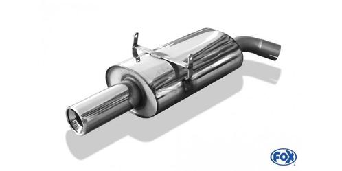 FOX BMW E36 318is einddemper Ø63.5 - 1x90 type 13, Auto-onderdelen, Uitlaatsystemen, Nieuw, Verzenden