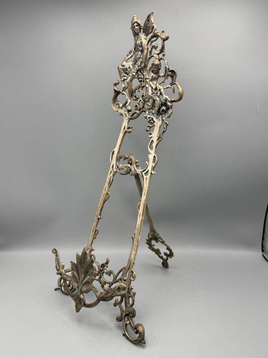 Support - En alliage - Âne au style Art nouveau, Antiquités & Art, Curiosités & Brocante