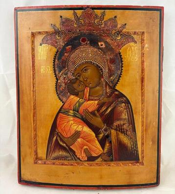 Icoon - Russisch icoon van de Moeder Gods van