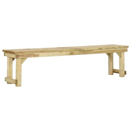 vidaXL Tuinbank 180 cm geïmpregneerd grenenhout, Tuin en Terras, Tuinsets en Loungesets, Nieuw, Verzenden