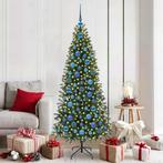 vidaXL Kerstbal Set met 300 LED 120 pcs Blauw Kunststof, Diversen, Kerst, Verzenden, Nieuw