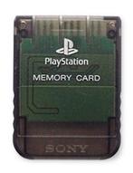 Sony PS1 1MB Memory Card Crystal Black (PS1 Accessoires), Ophalen of Verzenden, Zo goed als nieuw