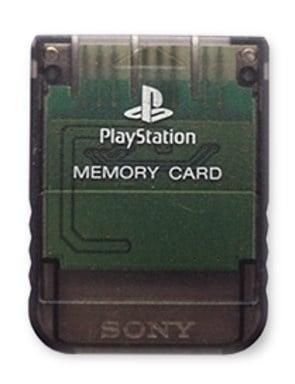 Sony PS1 1MB Memory Card Crystal Black (PS1 Accessoires), Games en Spelcomputers, Spelcomputers | Sony PlayStation 1, Zo goed als nieuw