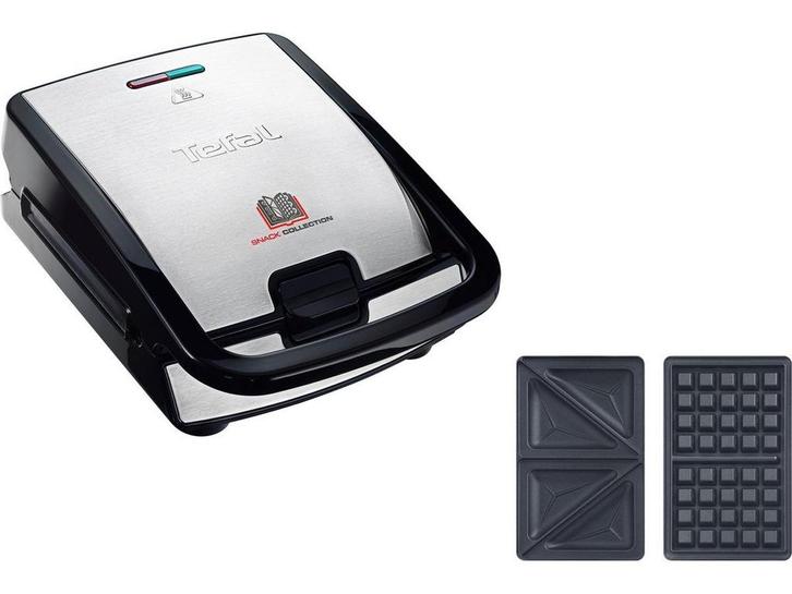Tefal SW852D - Snack Collection - Tosti- en wafelplaten -, Huis en Inrichting, Woonaccessoires | Overige, Zo goed als nieuw, Verzenden