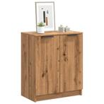 vidaXL Schoenenkast 59x35x70 cm bewerkt hout artisanaal, Verzenden, Nieuw