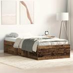 vidaXL Bedframe zonder matras bewerkt 90x200 cm bewerkt hout, Huis en Inrichting, Verzenden, Nieuw