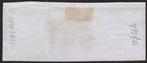 Anciens états italiens - Sardaigne 1858 - Grand fragment, Gestempeld