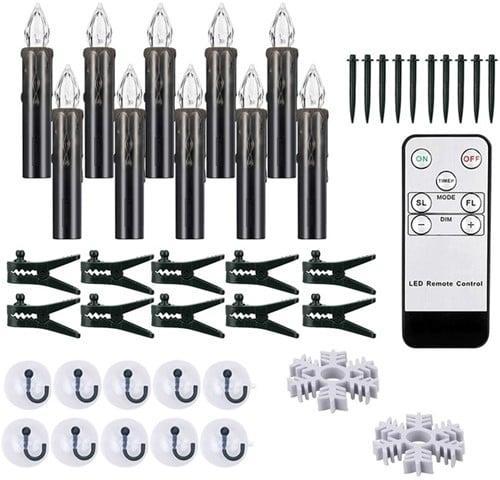 Led kaarsen de luxe warmwit met afstandsbediening timer, Hobby en Vrije tijd, Knutselen, Nieuw
