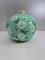 Limoges, Giraud - Vase en forme de bouteille - Porcelaine -, Antiek en Kunst
