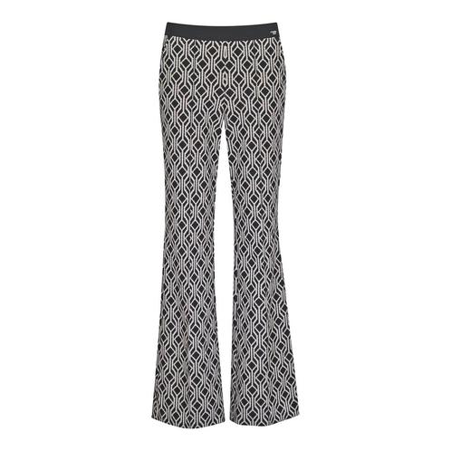 Cambio • Francoise pantalon zwart ecru • 36, Kleding | Dames, Broeken en Pantalons, Verzenden