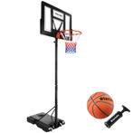 Basketbalkorfl Dirk, korfhoogte 230 - 305 cm, met bal & pomp, Sport en Fitness, Verzenden, Nieuw