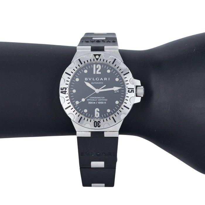 Bvlgari - Diagono Scuba Date - Zonder minimumprijs - SD40S -, Bijoux, Sacs & Beauté, Montres | Hommes