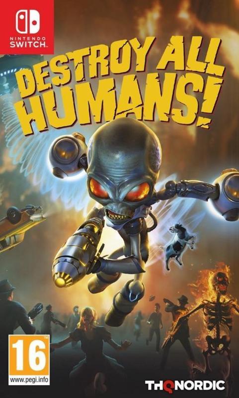 Destroy All Humans! (Nieuw) (Switch Games) (Nintendo Switch), Games en Spelcomputers, Games | Nintendo Switch, Nieuw, Ophalen of Verzenden