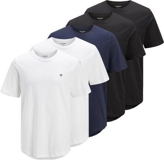 2dekans | JACK&JONES JPRBLABRODY TEE SS CREW NECK 5PK MP, Kleding | Dames, Broeken en Pantalons, Ophalen of Verzenden