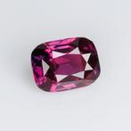 1 pcs Rood, Paars Robijn - 1.11 ct - Asian Institute of, Nieuw