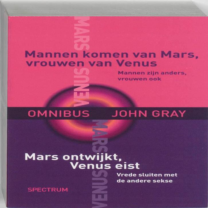 Mannen komen van Mars, vrouwen van Venus/Mars ontwijkt,, Livres, Psychologie, Envoi