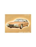 1984 CITROEN CX 2 LITER INSTRUCTIEBOEKJE FRANS